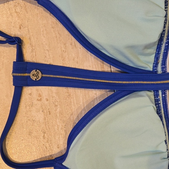 Prana Tropical Print Tankini Top - Picture 6 of 10